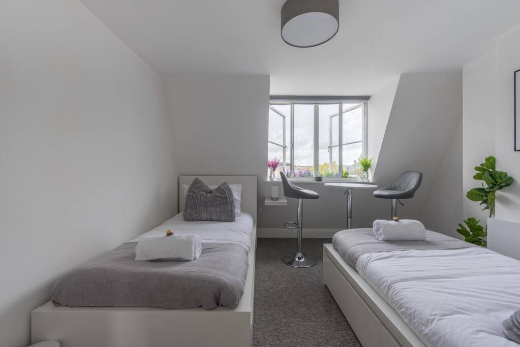 Parade Gardens Boutique Apartments- Central, Grade I Listed, 4K Tvs, Hidden Views บาธ ภายนอก รูปภาพ